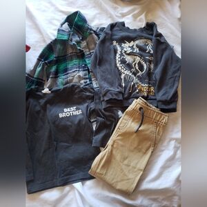 Kids Dinosaur Adventure Outfit Set